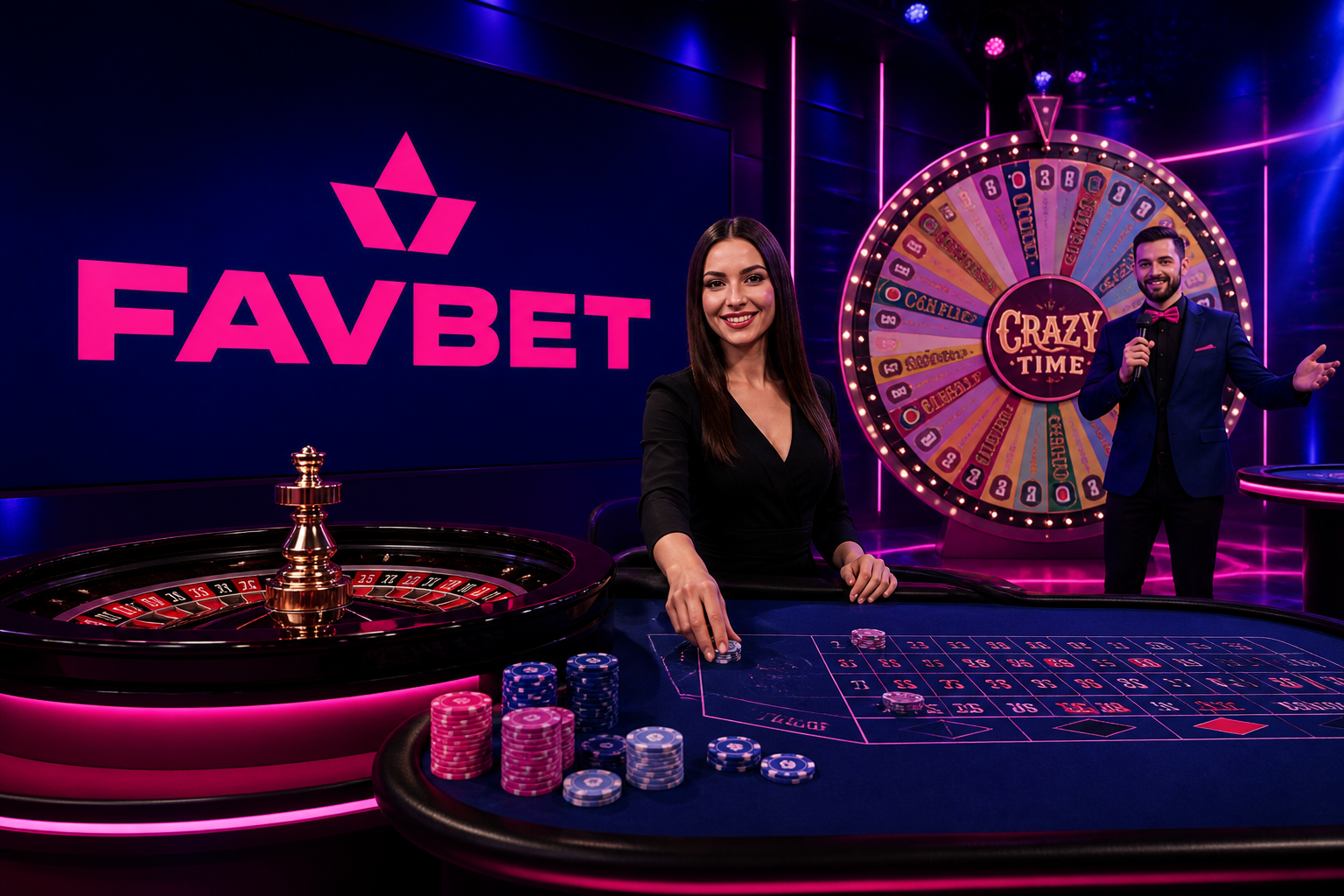 Favbet Live Casino and Game Shows