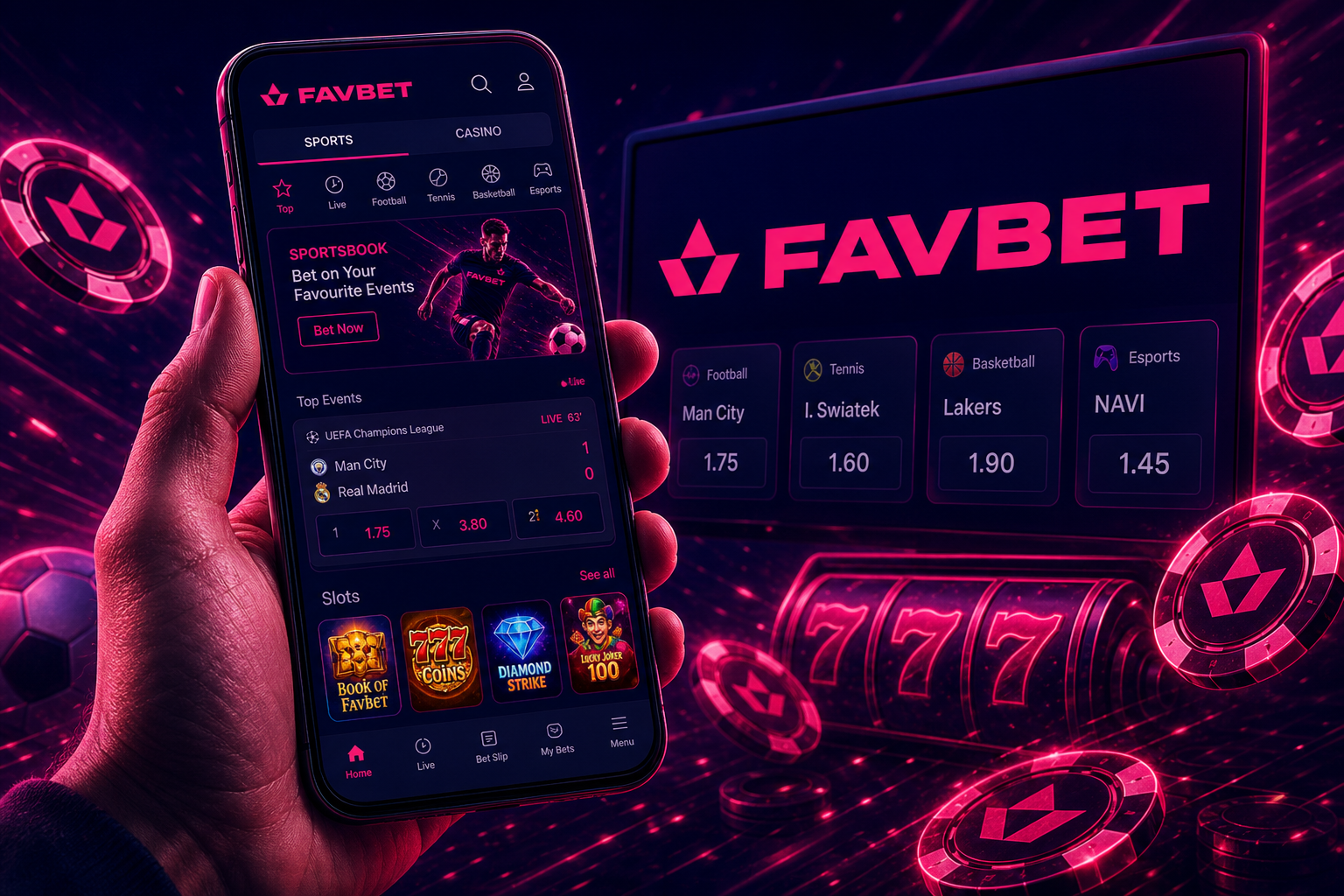 Favbet App and Mobile Lobby