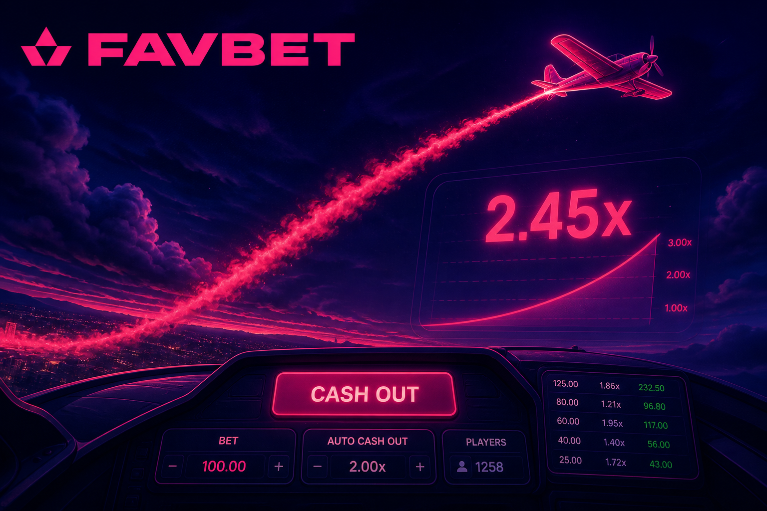 Favbet crash promo